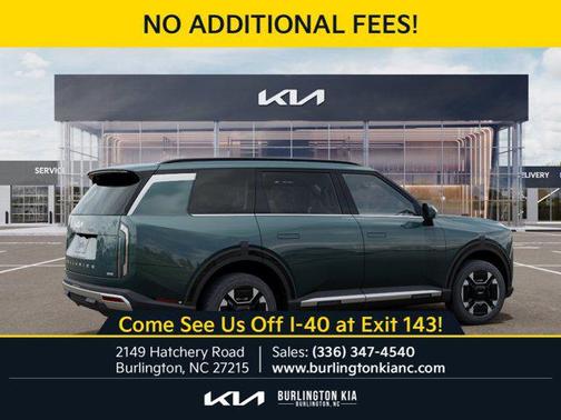 Black Jade Green 2027 Kia Telluride Hybrid EX
