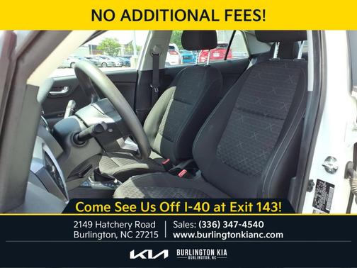 Clear White 2023 Kia Rio LX