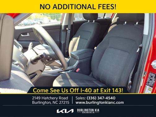 Signal Red 2013 Kia Sportage LX