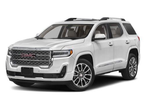 White Frost Tricoat 2020 GMC Acadia Denali