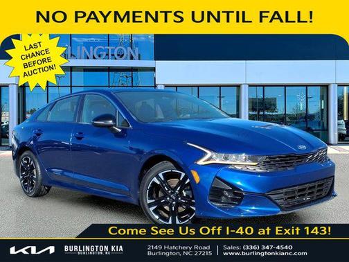 Sapphire Blue 2021 Kia K5 GT-Line