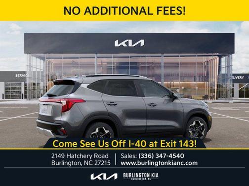 Steel Gray 2026 Kia Seltos EX