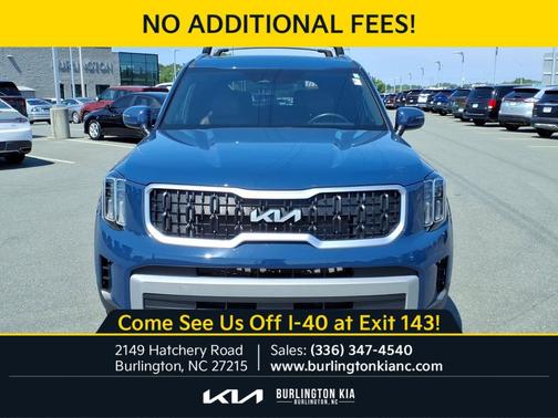 Midnight Lake Blue 2024 Kia Telluride EX