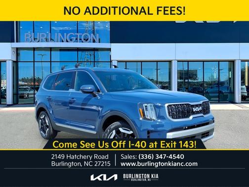 Midnight Lake Blue 2024 Kia Telluride EX
