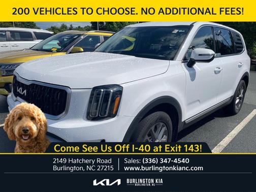 Glacial White Pearl 2023 Kia Telluride LX