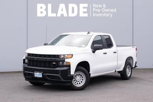 White 2021 Chevrolet Silverado 1500 WT