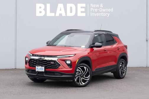 Red 2026 Chevrolet Trailblazer RS