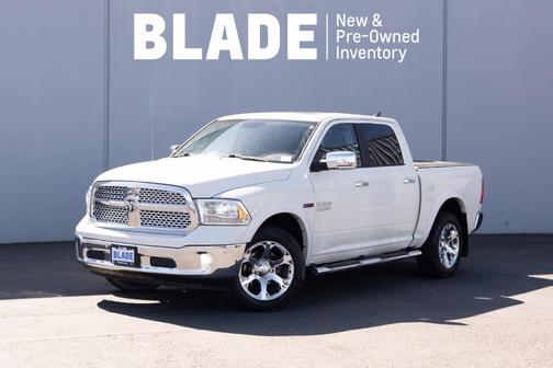 White 2018 RAM 1500 Laramie