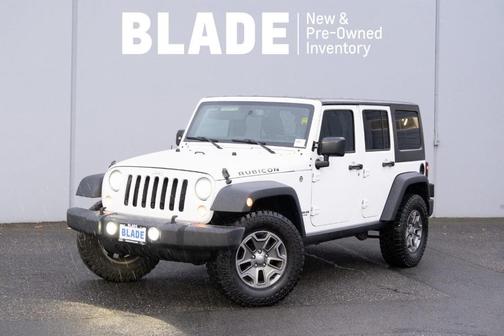 White 2017 Jeep Wrangler Unlimited Rubicon