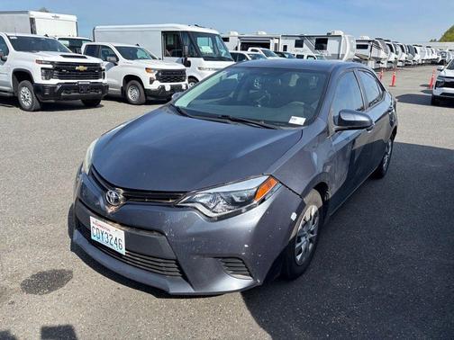 Gray 2015 Toyota Corolla L