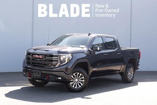 Gray 2022 GMC Sierra 1500 AT4