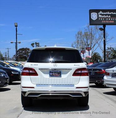 2012 Mercedes-Benz M-Class 4MATIC 4dr ML 350