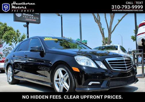 2011 Mercedes-Benz E-Class 4dr Sedan E 350 Sport RWD