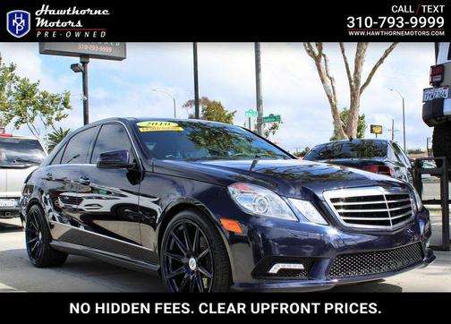 2010 Mercedes-Benz E-Class 4dr Sedan E 350 Sport RWD