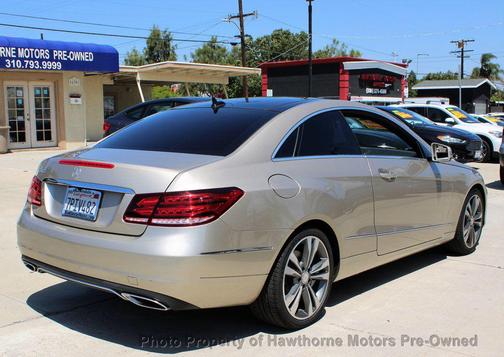 Dune Silver Metallic 2016 Mercedes-Benz E-Class 2dr Coupe E 400 RWD