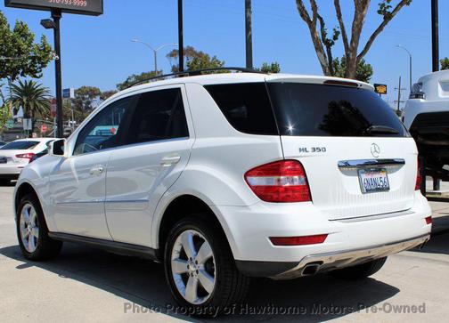 2011 Mercedes-Benz M-Class RWD 4dr ML 350
