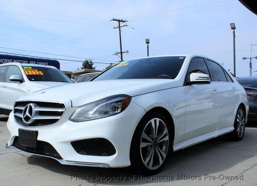 2016 Mercedes-Benz E-Class 4dr Sedan E 350 Sport RWD