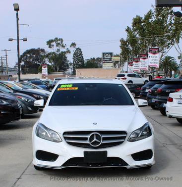 2016 Mercedes-Benz E-Class 4dr Sedan E 350 Sport RWD