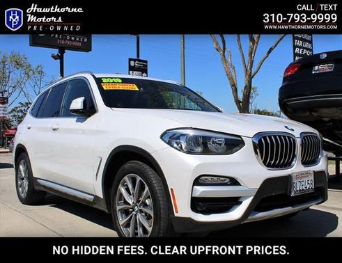 2019 BMW X3 sDrive30i