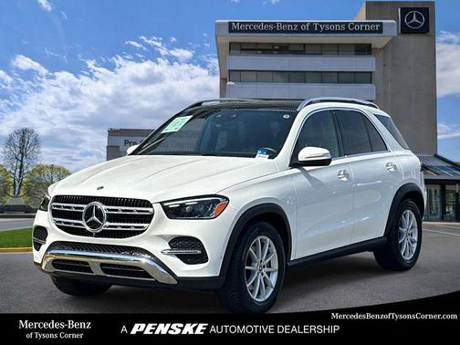 Polar White 2025 Mercedes-Benz GLE 350 4MATIC