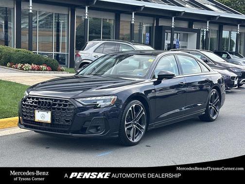 Firmament Blue Metallic 2025 Audi A8 L 55 TFSI quattro Tiptronic