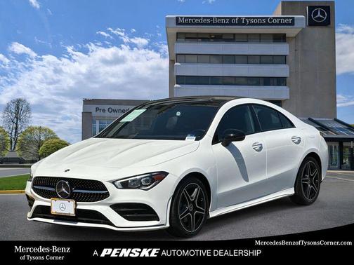 Polar White 2023 Mercedes-Benz CLA 250 4MATIC