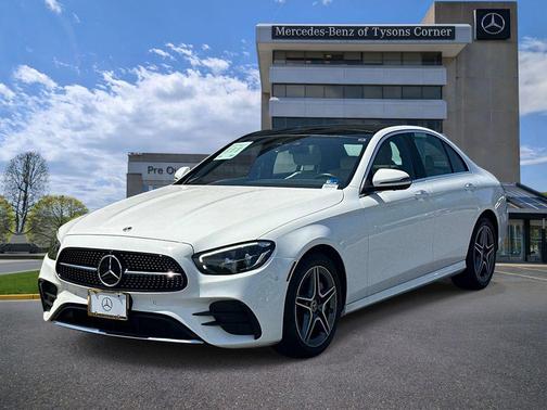 Polar White 2023 Mercedes-Benz E-Class 4MATIC