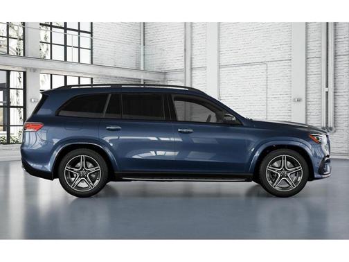 Twilight Blue Metallic 2026 Mercedes-Benz GLS 450 4MATIC