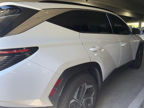 Quartz White 2022 Hyundai TUCSON Limited