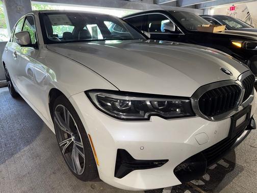 White Metallic 2020 BMW 330 330i xDrive