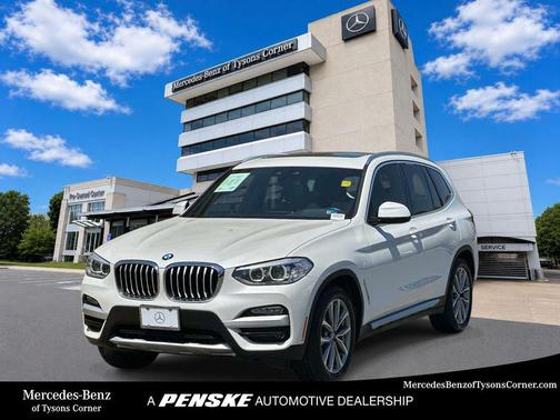 Mineral White Metallic 2019 BMW X3 xDrive30i