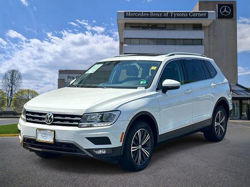 Pure White 2019 Volkswagen Tiguan 2.0T SEL
