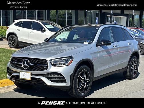 Cirrus Silver Metallic 2022 Mercedes-Benz GLC 300 4MATIC