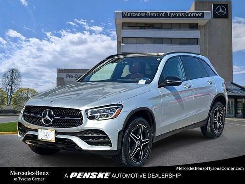 Cirrus Silver Metallic 2022 Mercedes-Benz GLC 300 4MATIC
