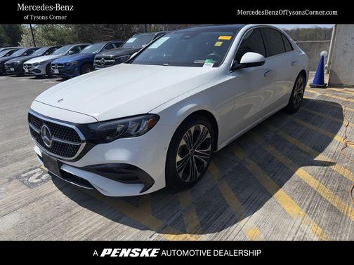 Polar White 2024 Mercedes-Benz E-Class E 350
