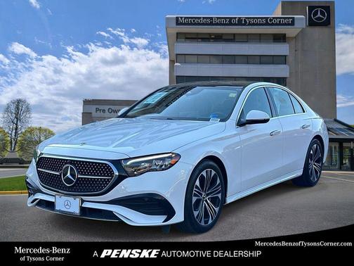 Polar White 2024 Mercedes-Benz E-Class E 350