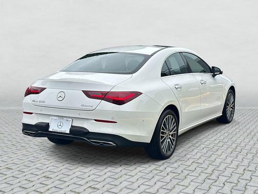 Polar White 2025 Mercedes-Benz CLA 250 4MATIC