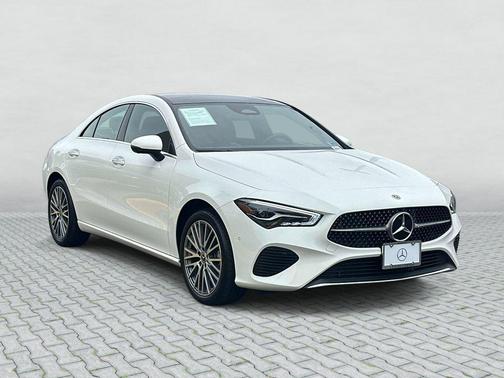Polar White 2025 Mercedes-Benz CLA 250 4MATIC