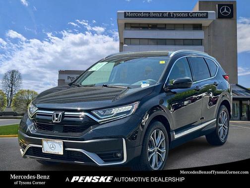 Crystal Black Pearl 2021 Honda CR-V AWD Touring