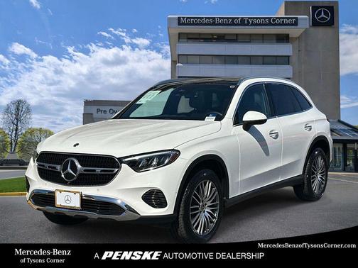 Polar White 2025 Mercedes-Benz GLC 300 4MATIC