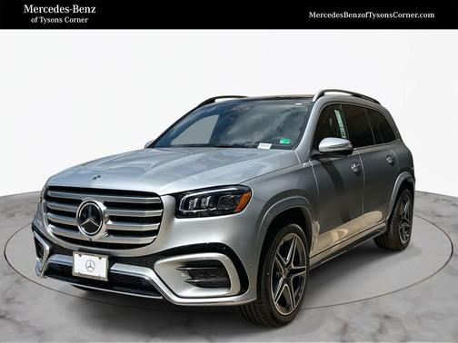 Cirrus Silver Metallic 2025 Mercedes-Benz GLS 450 4MATIC