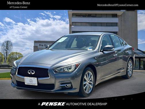 Graphite Shadow 2017 INFINITI Q50 Base