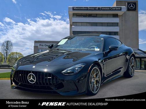Obsidian Black Metallic 2025 Mercedes-Benz AMG GT 63 Base