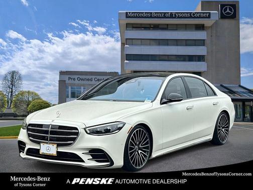 MANUFAKTUR Cashmere White Magno 2023 Mercedes-Benz S-Class 4MATIC