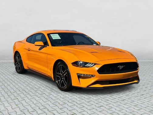 Orange Fury Metallic Tri-Coat 2018 Ford Mustang EcoBoost