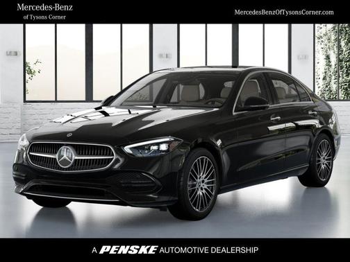 Black 2026 Mercedes-Benz C-Class C 300 4MATIC