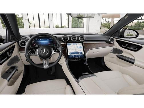 Black 2026 Mercedes-Benz C-Class C 300 4MATIC