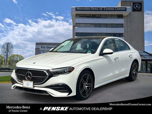 Polar White 2025 Mercedes-Benz E-Class E 350