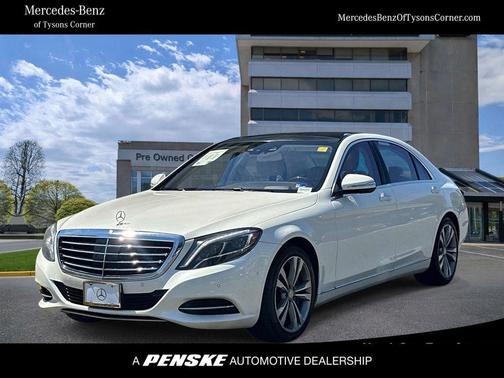 Diamond White 2015 Mercedes-Benz S-Class 4MATIC