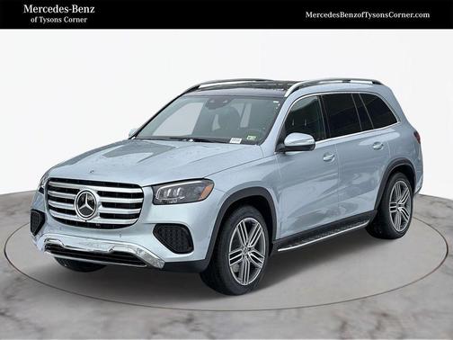 Cirrus Silver Metallic 2025 Mercedes-Benz GLS 450 4MATIC
